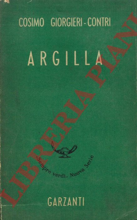 GIORGIERI CONTRI Cosimo - - Argilla.