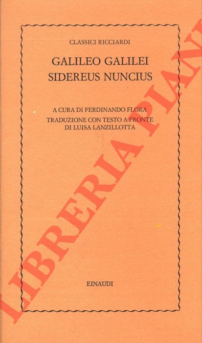 GALILEI Galileo - - Sidereus Nuncius.