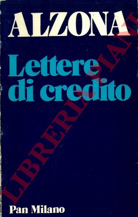 ALZONA Minnie - - Lettere di credito.