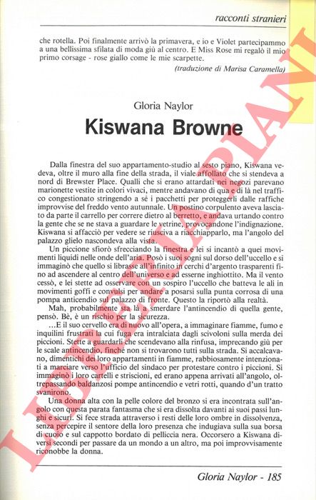 NAYLOR Gloria - - Kiswana Browne.