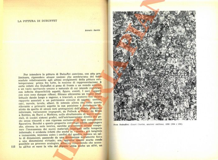 BARILLI Renato - - La pittura di Dubuffet.