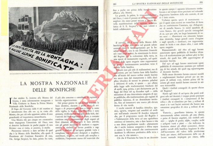 G.C. - - La Mostra Nazionale delle Bonifiche.