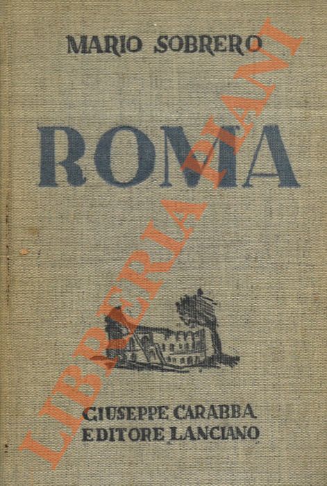 SOBRERO Mario - - Roma.