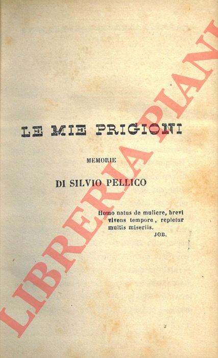 PELLICO Silvio - - Opere.