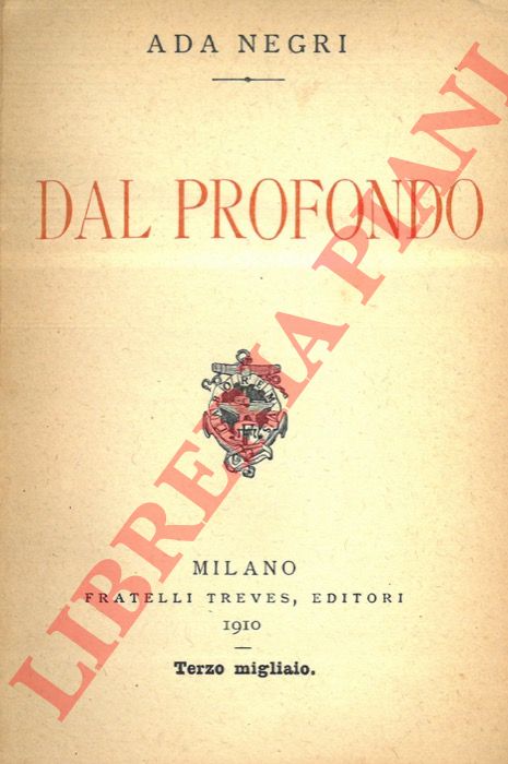 NEGRI Ada - - Dal profondo.