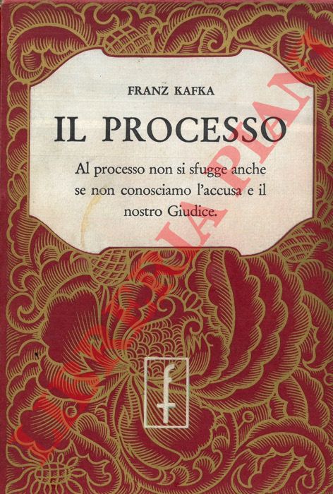 KAFKA Franz - - Il processo.