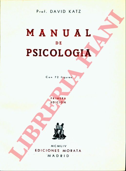 KATZ David - - Manual de Psicologia.