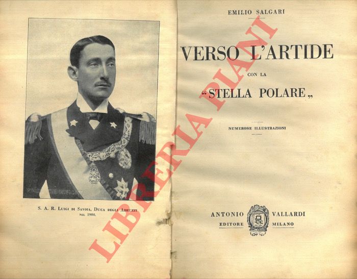 SALGARI Emilio - - Verso l'Artide con la ''Stella Polare''.
