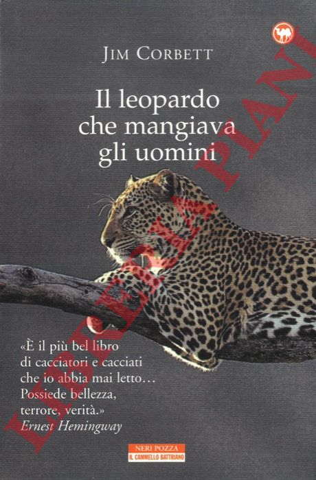CORBETT Jim - - Il leopardo che mangiava gli uomini.