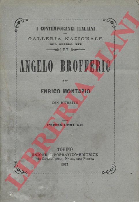 MONTAZIO Enrico - - Angelo Brofferio.