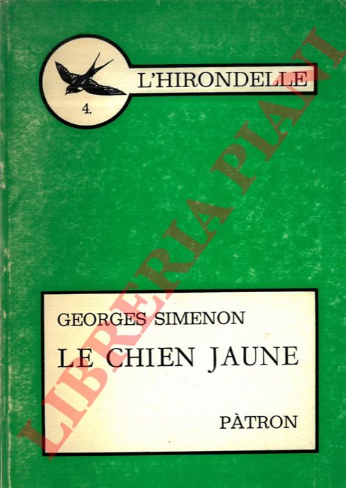 SIMENON Georges - - Le chien jaune.