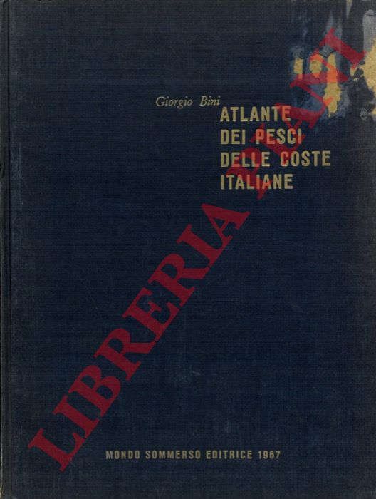 BINI Giorgio - - Atlante dei pesci delle coste italiane. Vol. I - Leptocardi - Cicolostomi - Selaci.