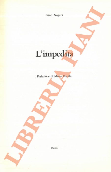 NOGARA Gino - - L'impedita.