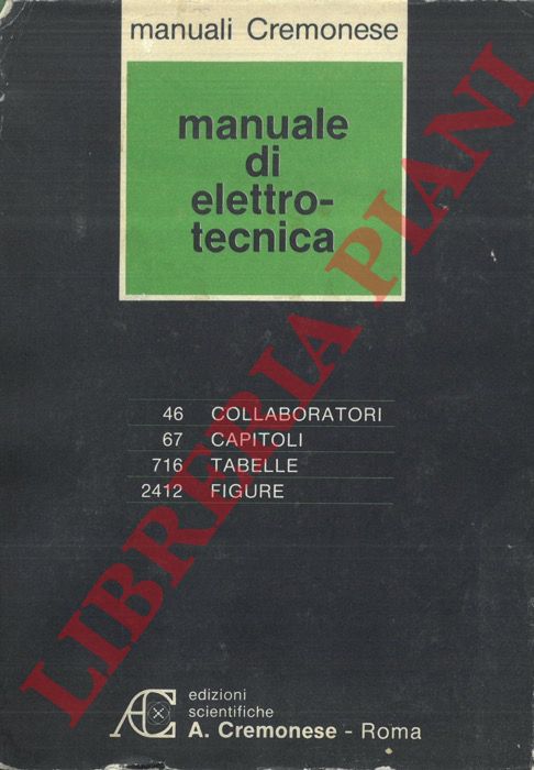 - - Manuale di elettrotecnica.