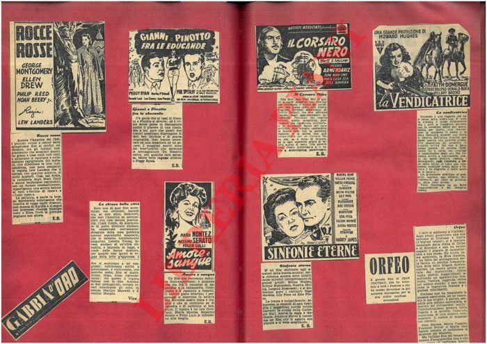 - - Cinema 1951, 1954 (2), 1955.