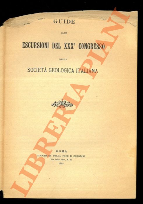 - - Guide alle escursioni del XXX Congresso della Societ Geologica Italiana.