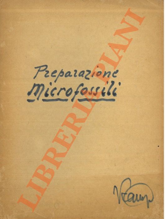 - - Preparazione microfossili.