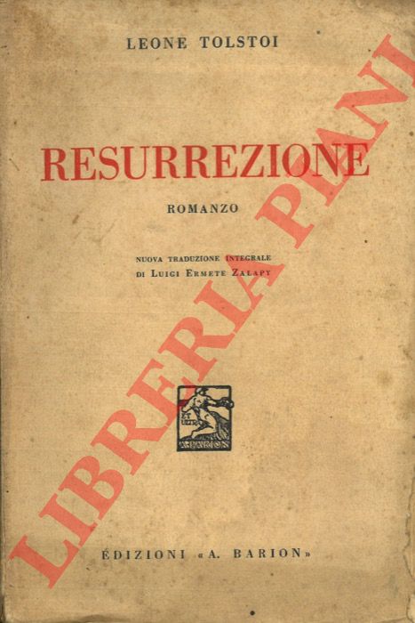 TOLSTOI Leone - - Resurrezione.