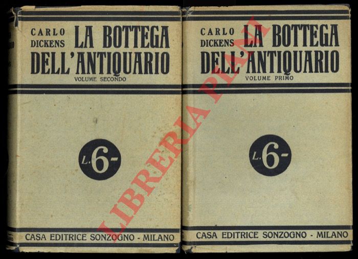 DICKENS Charles - - La bottega dell'antiquario.