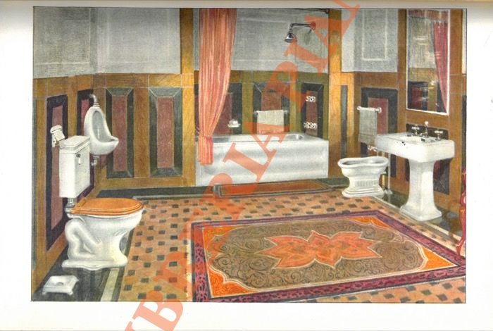 OMS Servettaz Basevi. Savona - - Reparto smalteria. Apparecchi sanitari in ghisa porcellanata.