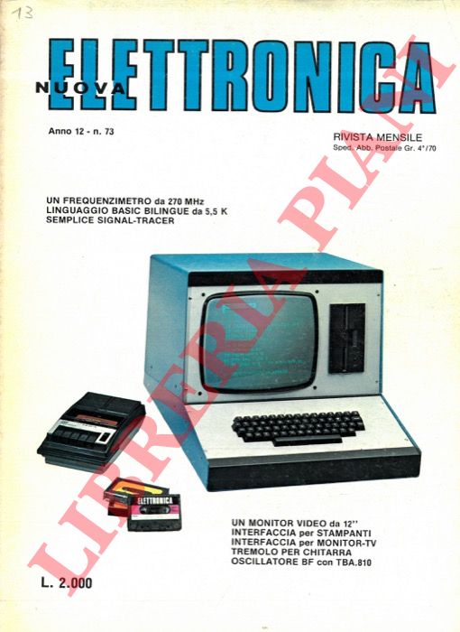 - - Nuova elettronica. Rivista mensile.