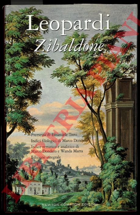 LEOPARDI Giacomo - - Zibaldone.
