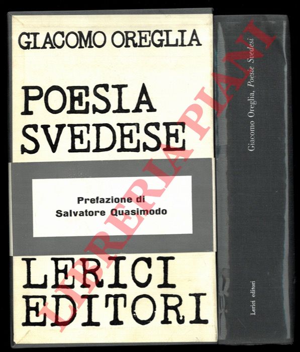 (OREGLIA Giacomo) - - Poesia svedese.