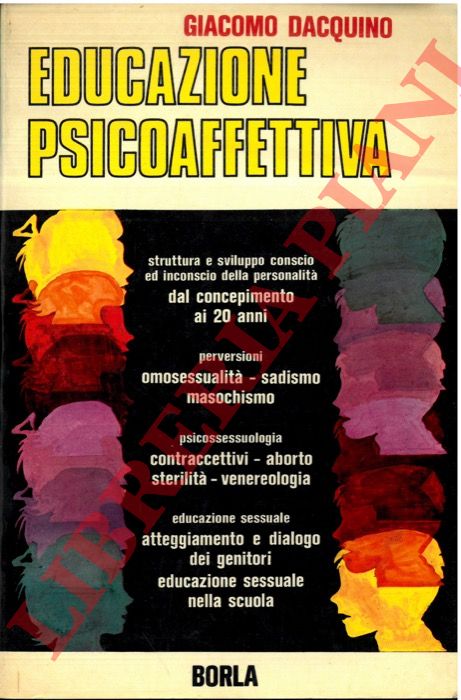 DACQUINO Giacomo - - Educazione psicoaffettiva.