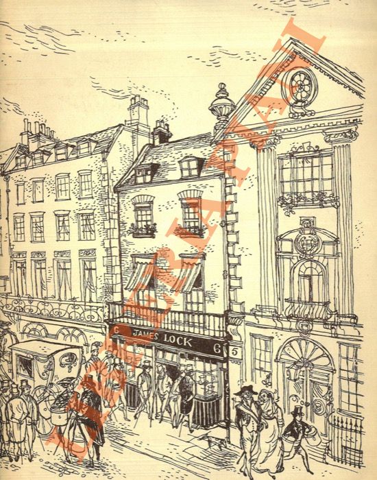 James Lock, St. James Street, London - - The Hat Excellent or Man's Crowning Glory.