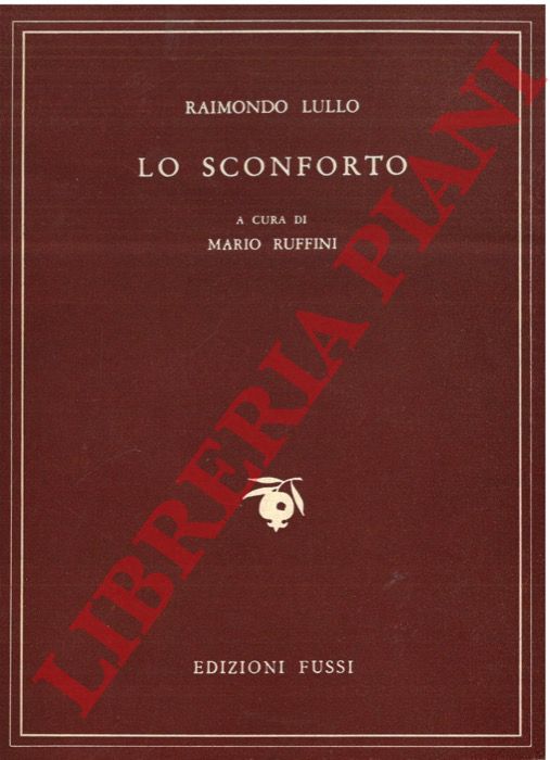 LULLO Raimondo - - Lo sconforto.