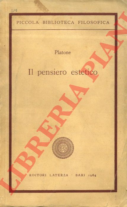 PLATONE - - Il pensiero estetico.