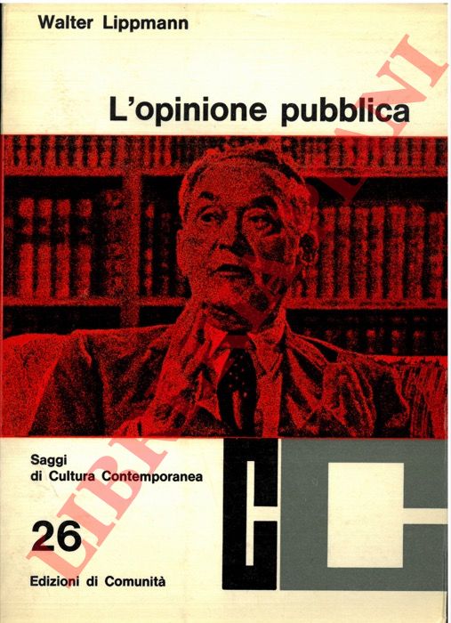 LIPPMAN Walter - - L'opinione pubblica.