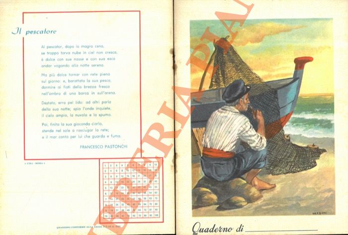 Nardini - - Quaderno di... (Il pescatore).