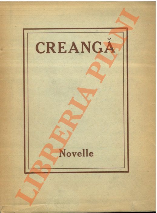CREANGA Lon - - Novelle.