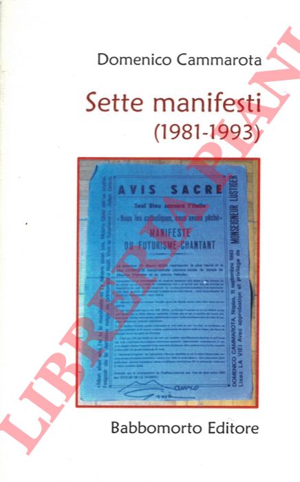 CAMMAROTA Domenico - - Sette manifesti (1981 - 1993)