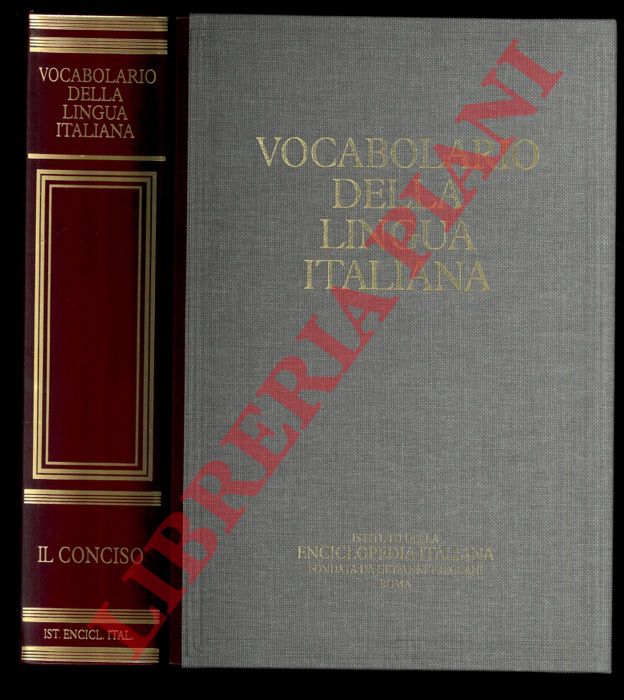 Treccani - - Vocabolario della lingua italiana. Il conciso.