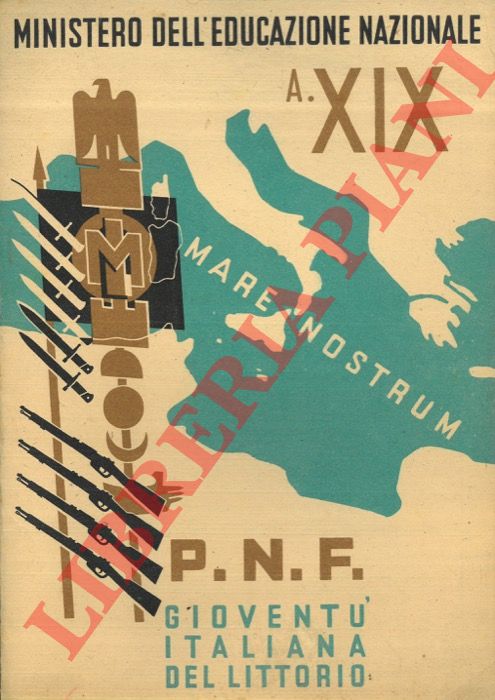 - - Gruppo di quattro pagelle scolastiche di Pescia, 1935/1941