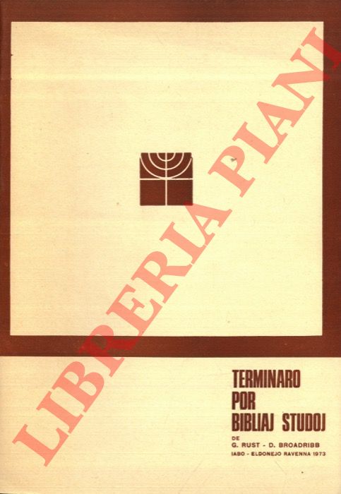 RUST G. - BROADRIBB D. - - Terminaro por bibliaj studoj.