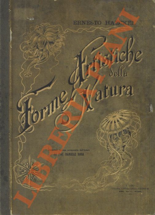 HAECKEL Ernesto - - Forme artistiche della natura.