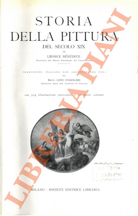 BENEDITE Leonce - - Storia della pittura del secolo XIX.