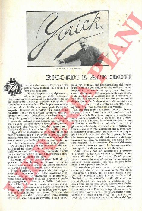 DE SIMONI Giovanni - - La canzonetta e la guerra.