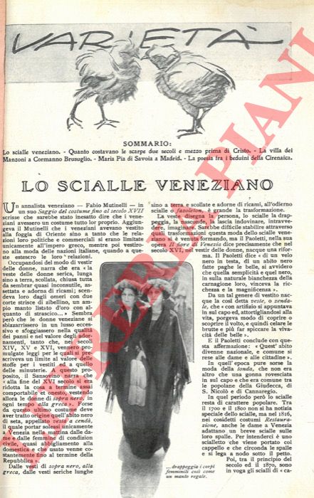 BARONI E. M. - - Lo scialle veneziano.