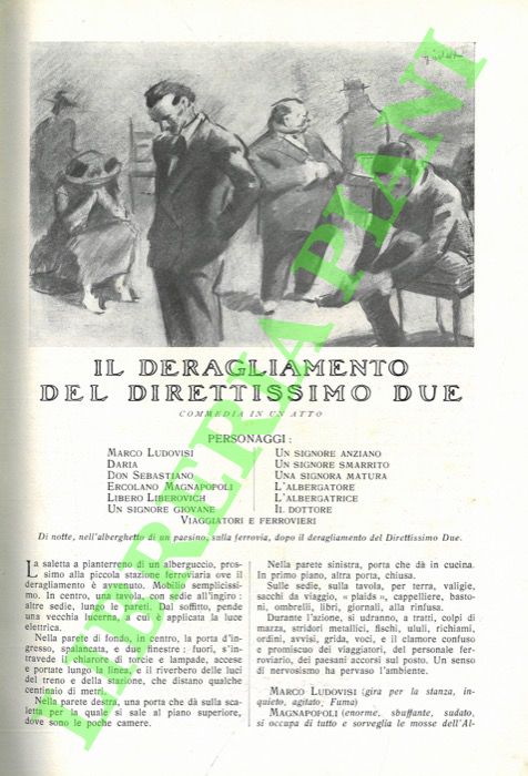CASELLA Alberto - - Il deragliamento del Direttissimo Due.