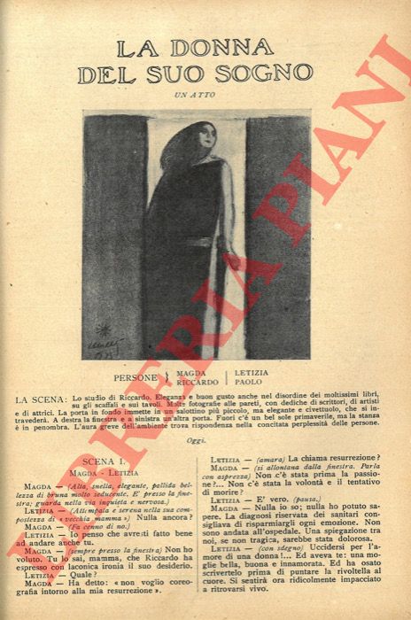DE FLAVIIS Carlo - - La donna del suo sogno.