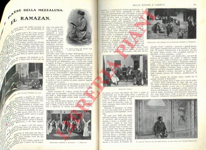GALLI Maurizio - - Il Ramazan. Dal Paese della Mezzaluna.