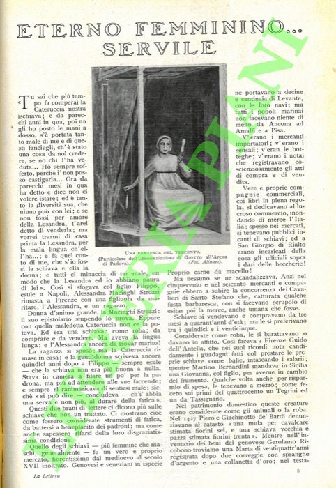 TARCHIANI Nello - - Eterno femminino...servile.