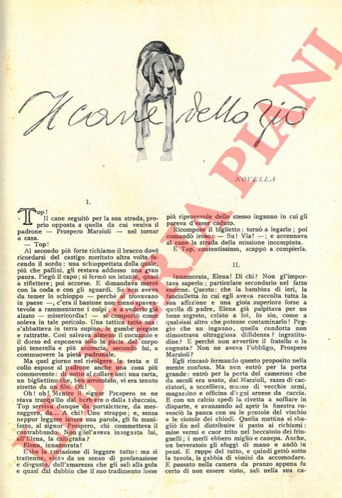 ALBERTAZZI Adolfo - - Il cane dello zio.