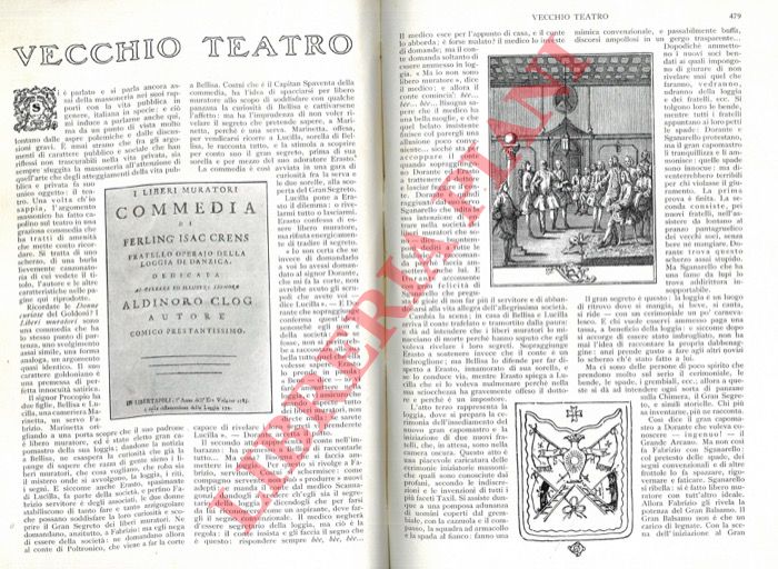 M.F. - - Vecchio teatro.