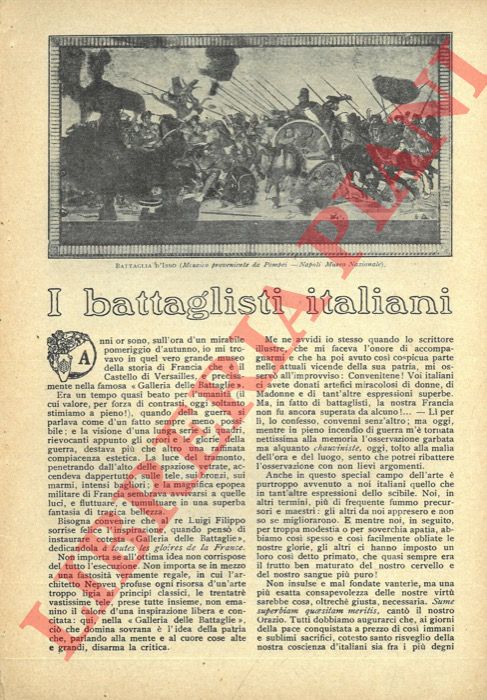 KAMBO Saverio - - I battaglisti italiani.