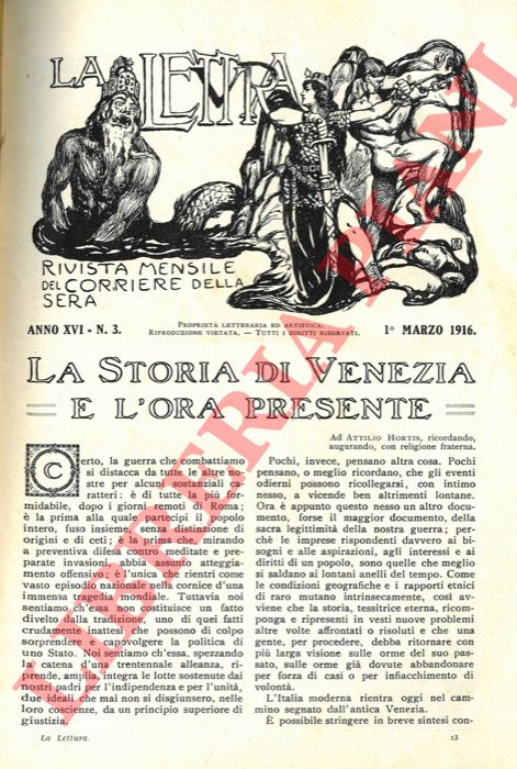 FRADELETTO A. - - La storia di Venezia e l' ora presente.